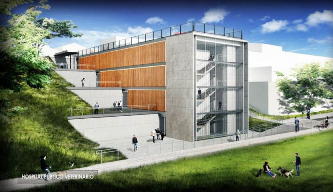 Maqueta del Hospital Público Veterinario de Manizales Maqueta del Hospital Público Veterinario de Manizales