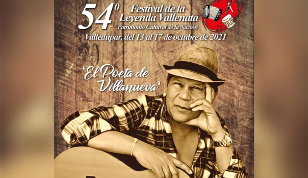 El afiche del Festival Vallenato, que inicia el 13 de octubre. El afiche del Festival Vallenato, que inicia el 13 de octubre.