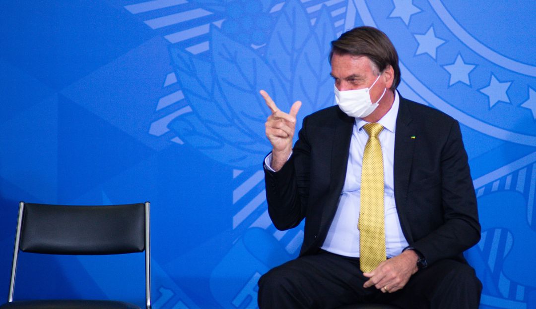 El presidente brasileño Jair Bolsonaro El presidente brasileño Jair Bolsonaro