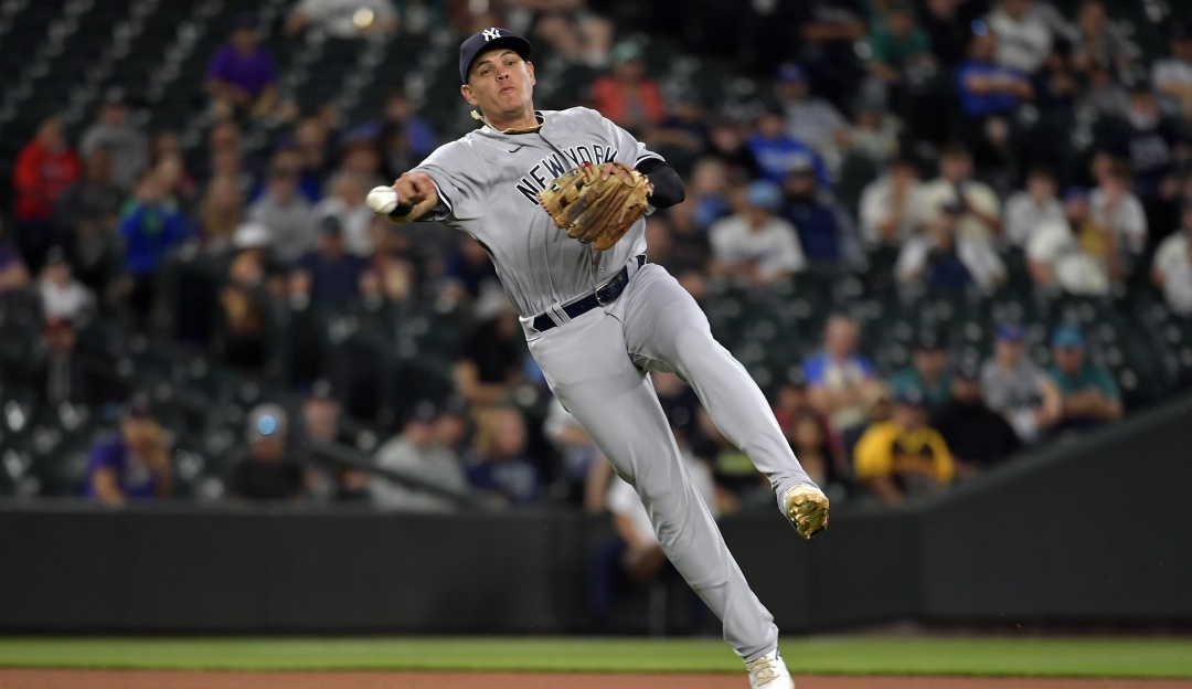 Giovanny Urshela con los Yankees en 2021 Giovanny Urshela con los Yankees en 2021