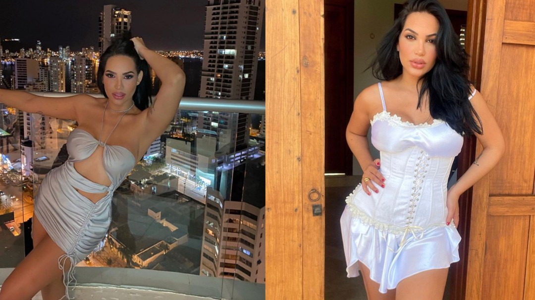 Andrea Valdiri encendió la imaginación de sus fans con ceñido vestido