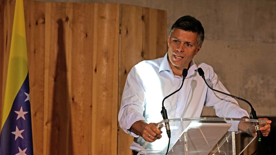 Las elecciones de noviembre en Venezuela no serán libres: Leopoldo López
