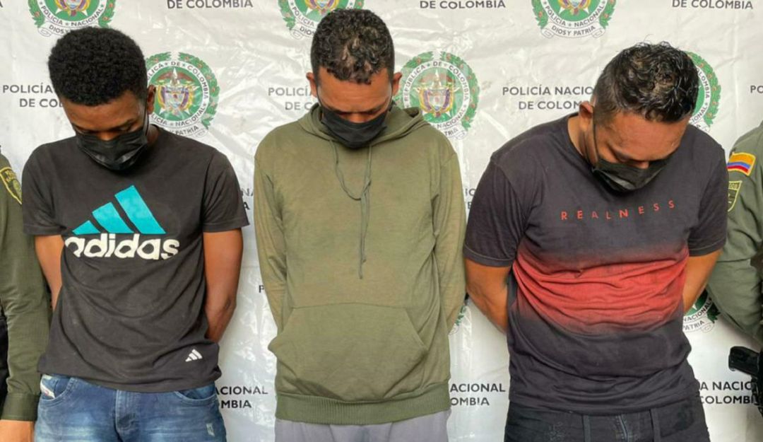 Los hombres pertenecerían a la subestructura Manuel José Gaitán y fueron detenidos en Barranco de Loba Los hombres pertenecerían a la subestructura Manuel José Gaitán y fueron detenidos en Barranco de Loba