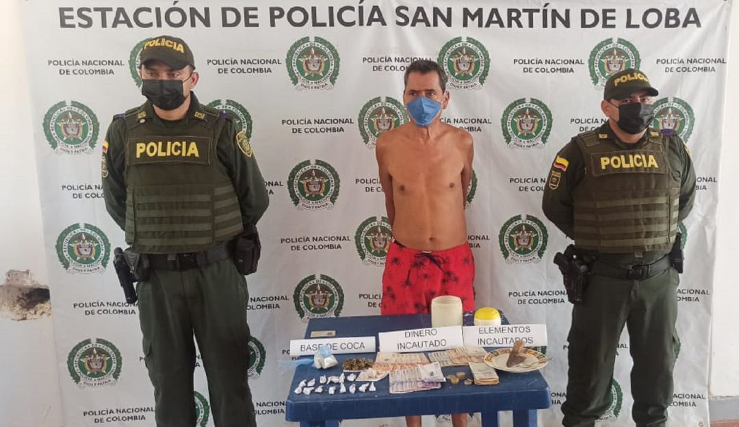 La captura se dio en el municipio de San Martín de Loba y luego de las audiencias un juez lo envió a la cárcel La captura se dio en el municipio de San Martín de Loba y luego de las audiencias un juez lo envió a la cárcel