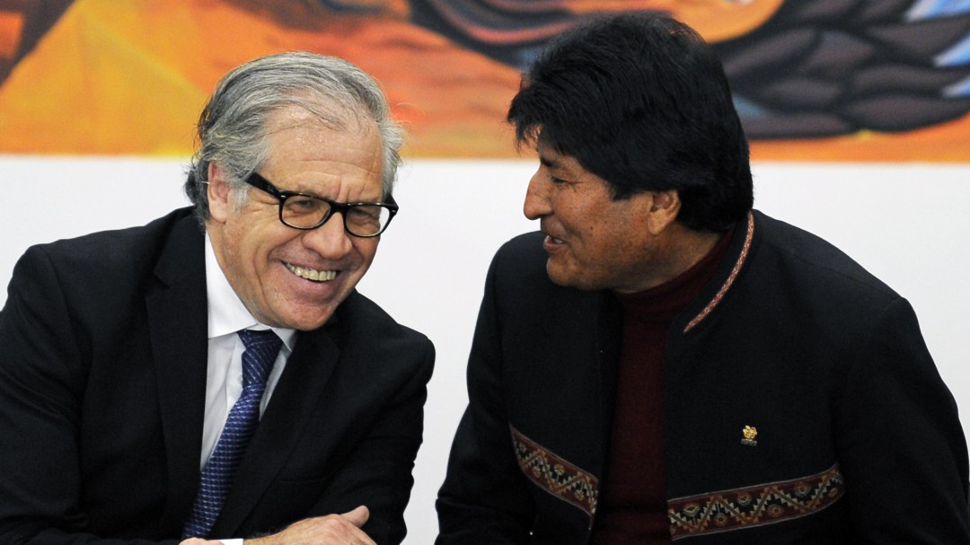 Evo Morales pide investigar a Luis Almagro por crímenes de lesa humanidad