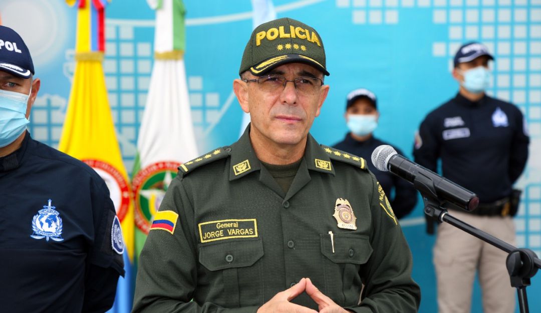 General Jorge Luis Vargas, director de la Policía Nacional General Jorge Luis Vargas, director de la Policía Nacional