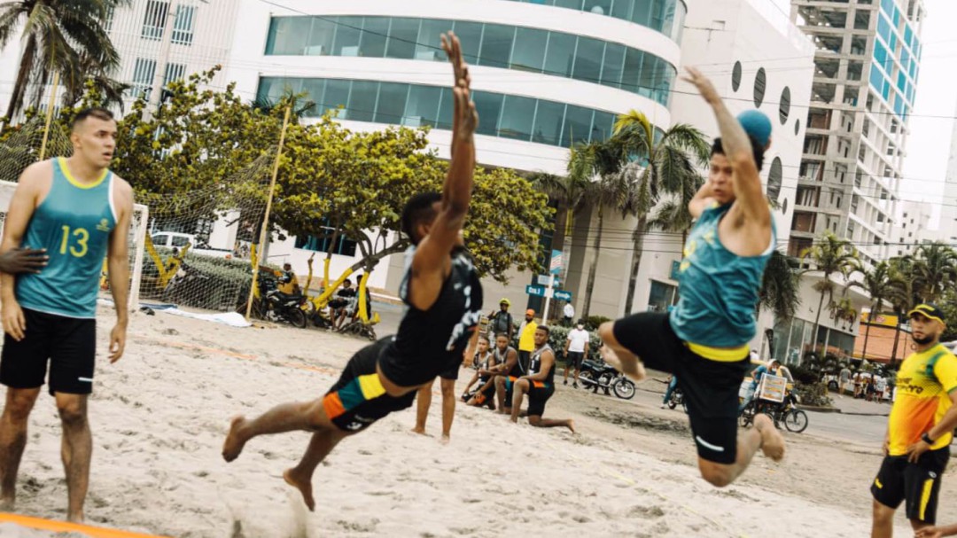 Campeonato nacional de balonmano playa en Cartagena