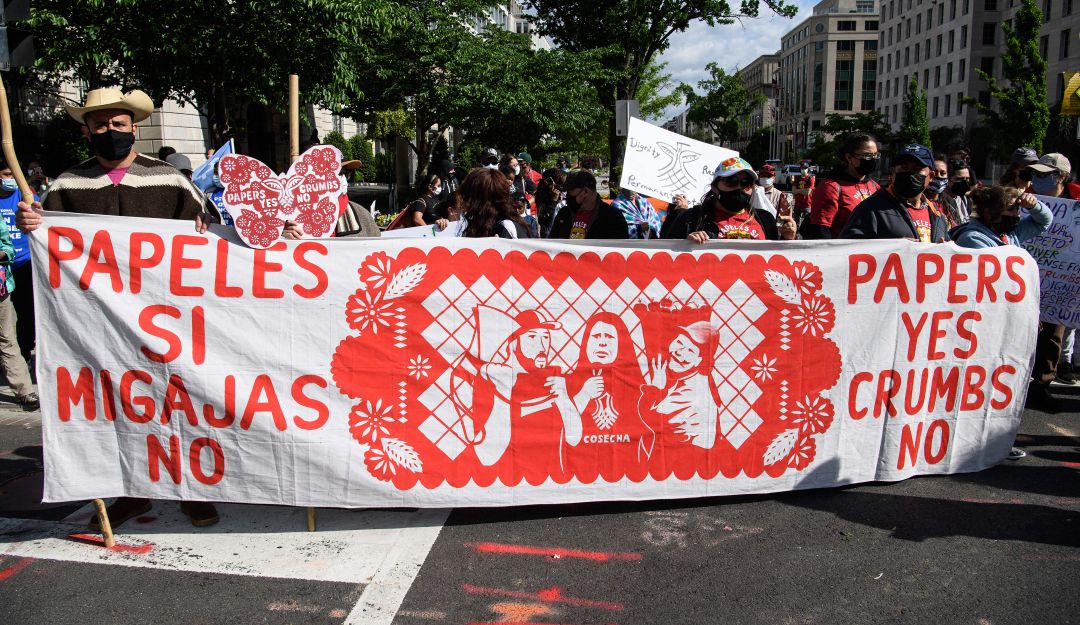 Protesta de inmigrantes en Washington DC, EE.UU.. Protesta de inmigrantes en Washington DC, EE.UU..