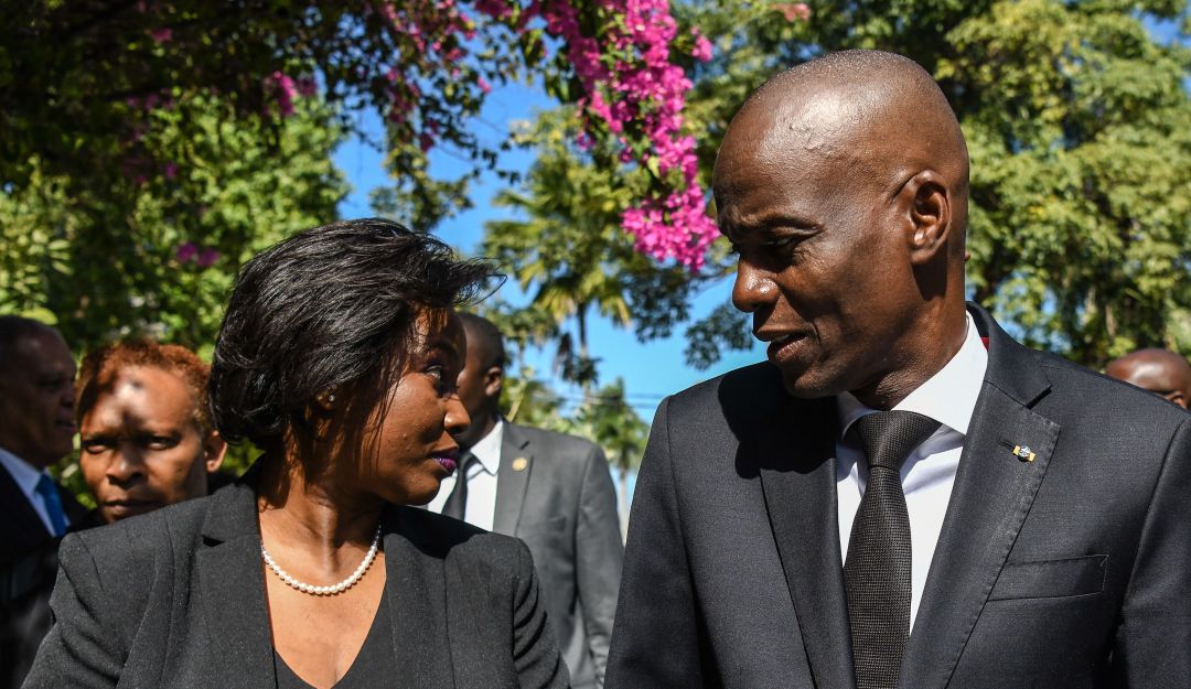 La primera dama Martine Moise La primera dama Martine Moise