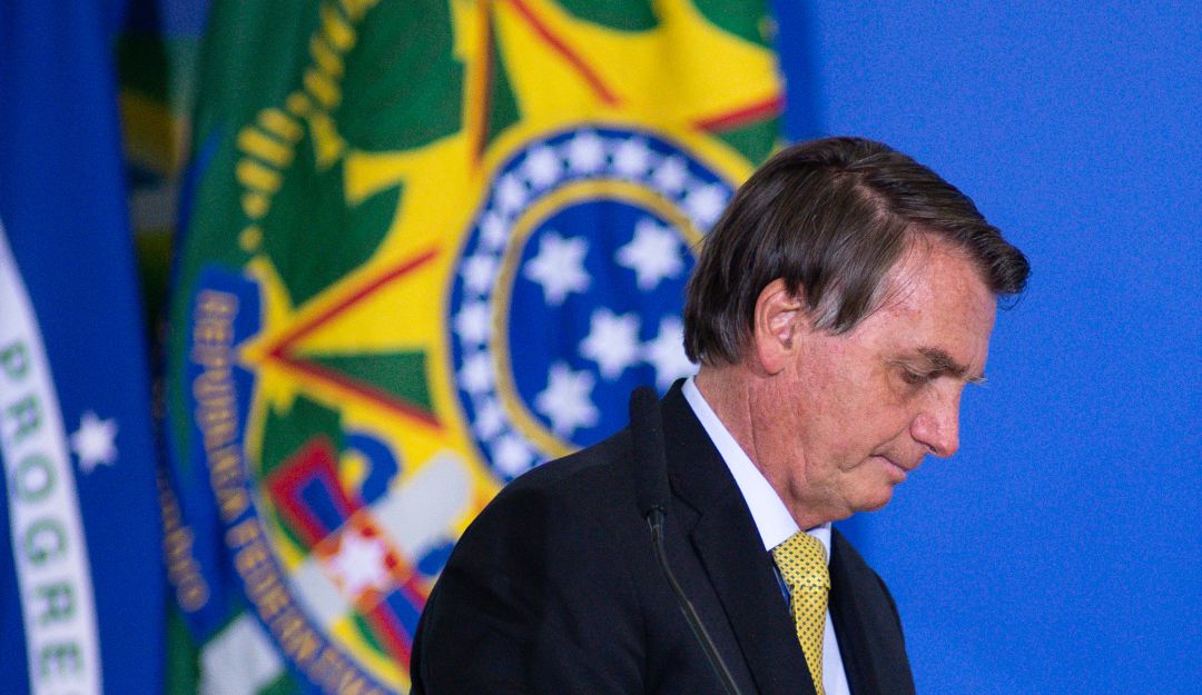 El mandatario brasileño Jair Bolsonaro El mandatario brasileño Jair Bolsonaro