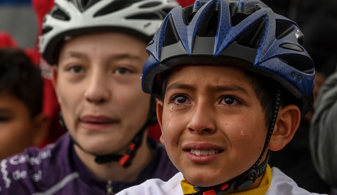Julián Esteban, seguidor de Egan Bernal Julián Esteban, seguidor de Egan Bernal
