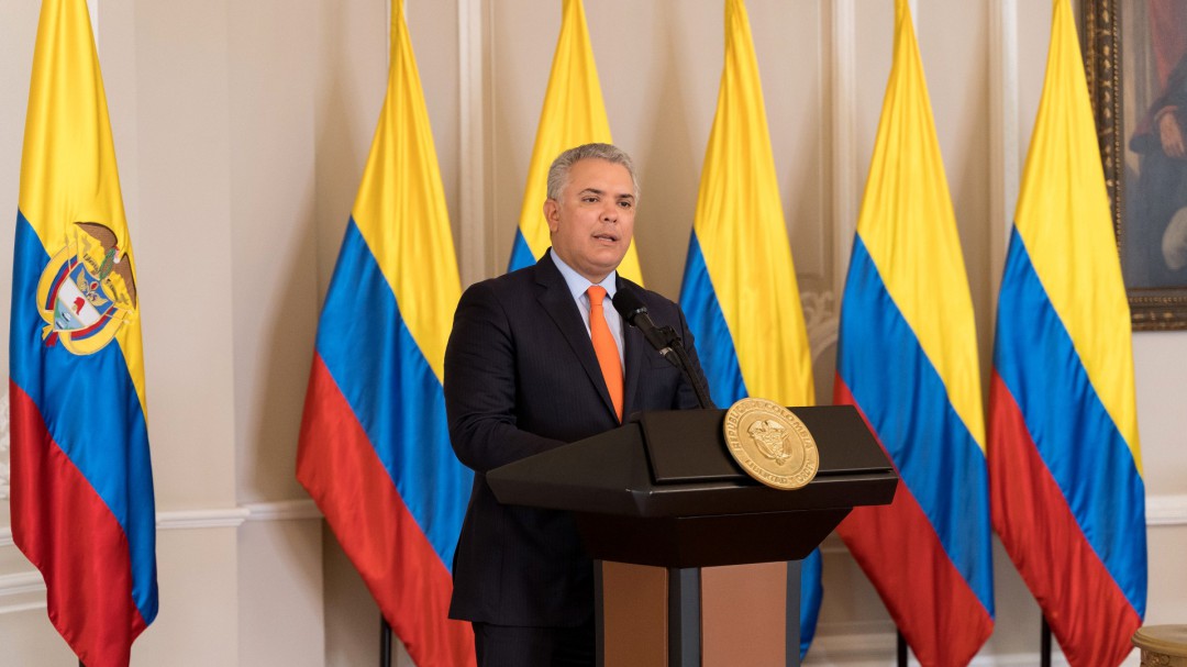Duque pide a organismos internacionales suministrar vacunas equitativamente