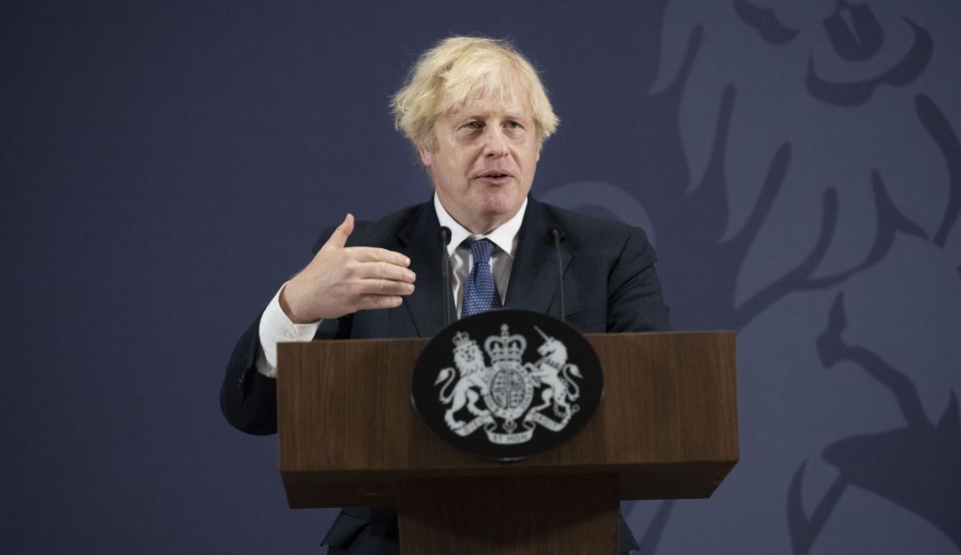 Primer ministro británico Boris Johnson Primer ministro británico Boris Johnson