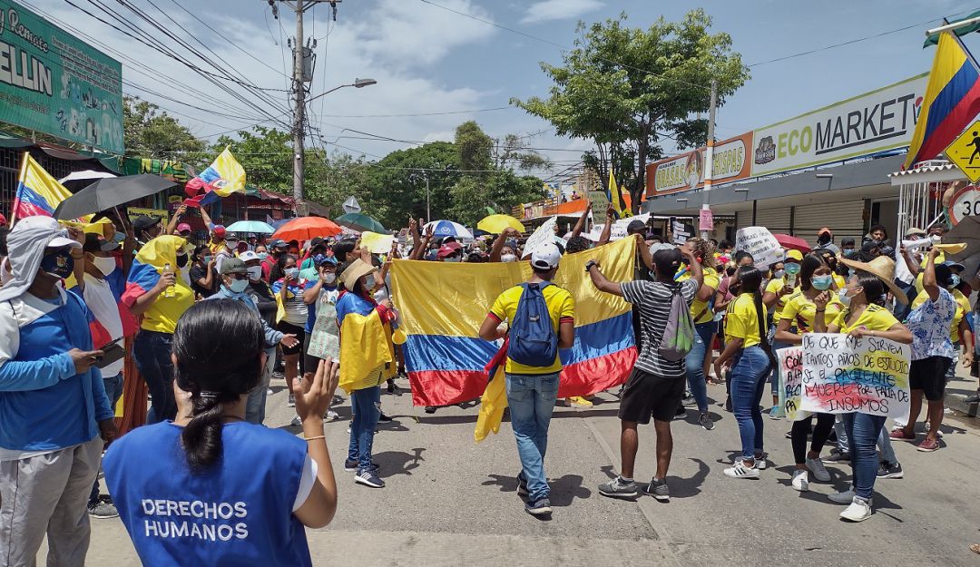 La manifestación iniciará en el sector de María Auxiliadora, se tomará la avenida Pedro de Heredia, Manga, Getsemaní y la entrada a Bocagrande La manifestación iniciará en el sector de María Auxiliadora, se tomará la avenida Pedro de Heredia, Manga, Getsemaní y la entrada a Bocagrande