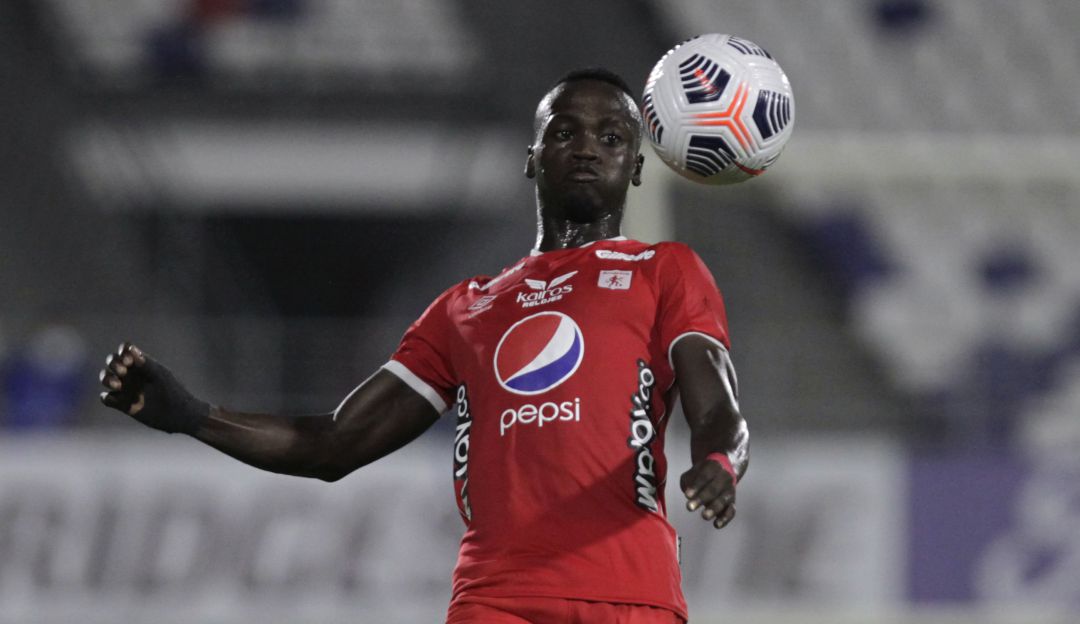 Santiago Moreno, futbolista de América de Cali Santiago Moreno, futbolista de América de Cali