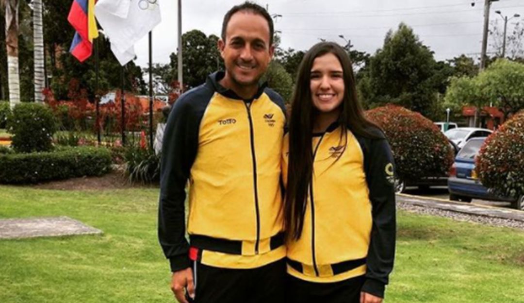 Pablo González y María Camila Osorio antes de partir a los Juegos Olímpicos de Tokio Pablo González y María Camila Osorio antes de partir a los Juegos Olímpicos de Tokio