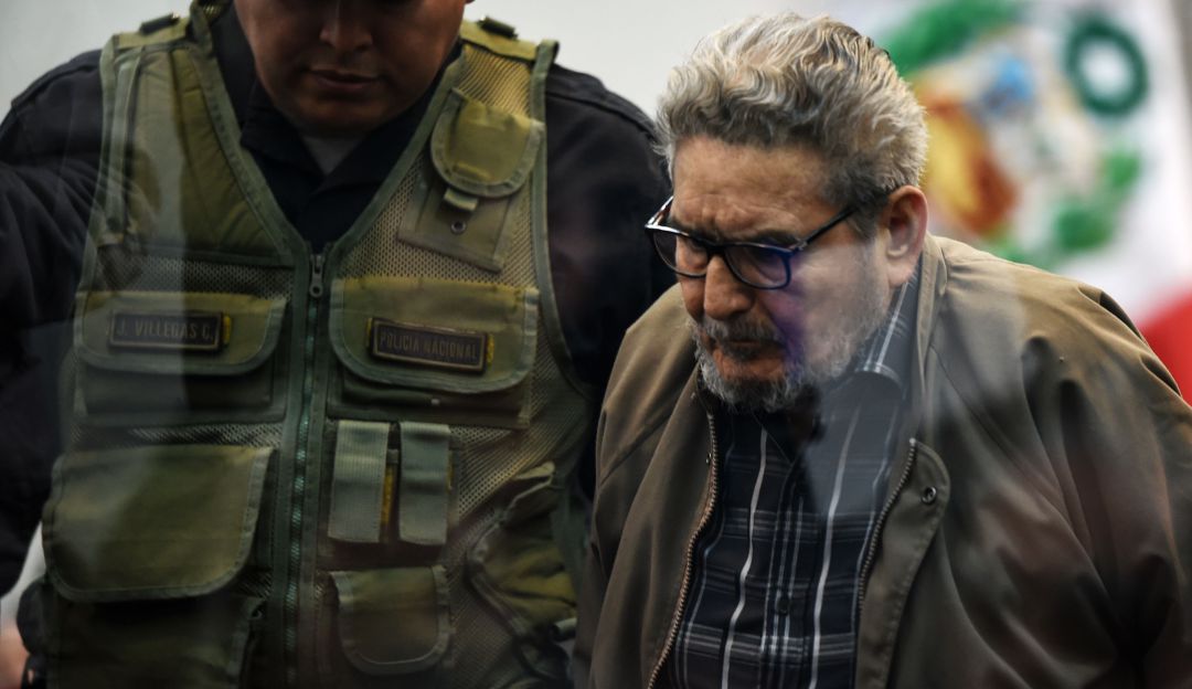 Abimael Guzmán, líder de Sendero Luminoso Abimael Guzmán, líder de Sendero Luminoso