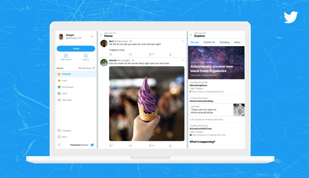 Actualización TweetDeck Actualización TweetDeck