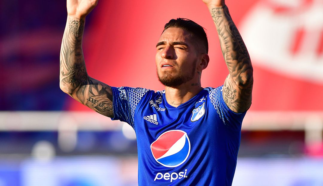 Cristian Arango con Millonarios en 2021 Cristian Arango con Millonarios en 2021