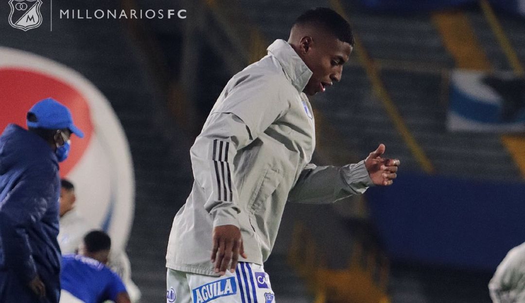 Emerson Rivaldo Rodríguez, futbolista de Millonarios Emerson Rivaldo Rodríguez, futbolista de Millonarios