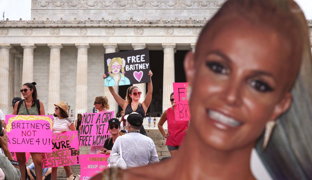 Movimiento "Liberen a Britney" en Washington DC. Movimiento "Liberen a Britney" en Washington DC.