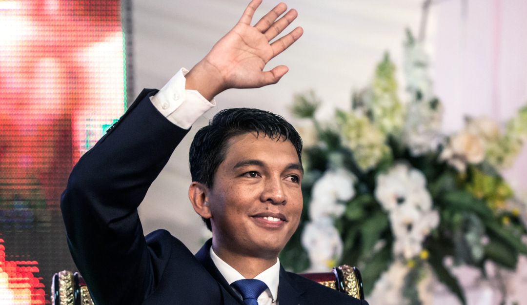 El presidente de Madagascar El presidente de Madagascar
