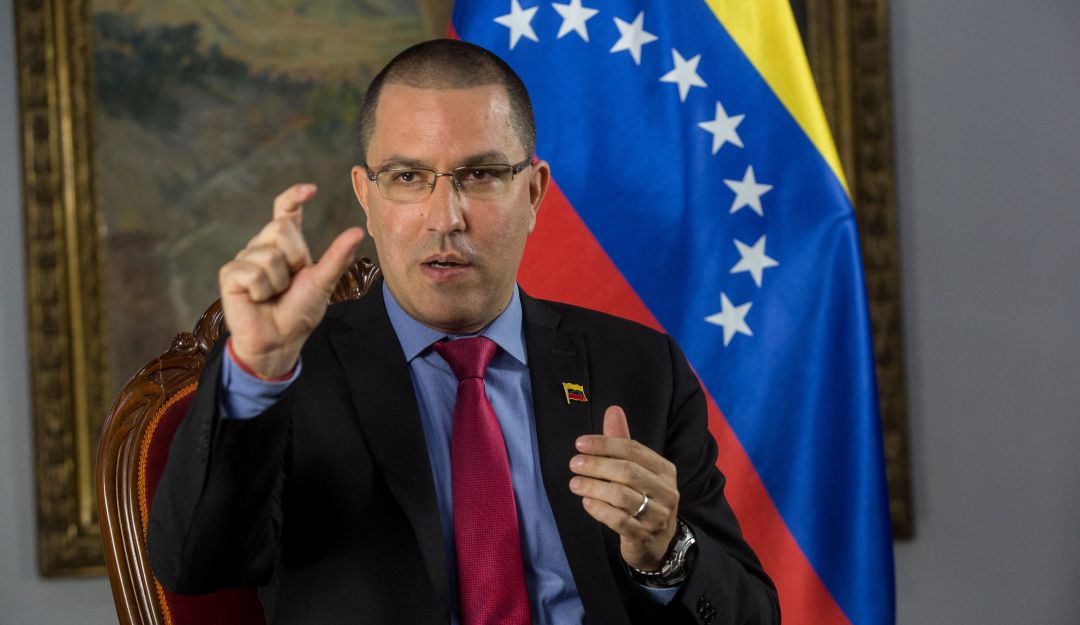 El canciller venezolano Jorge Arreaza El canciller venezolano Jorge Arreaza