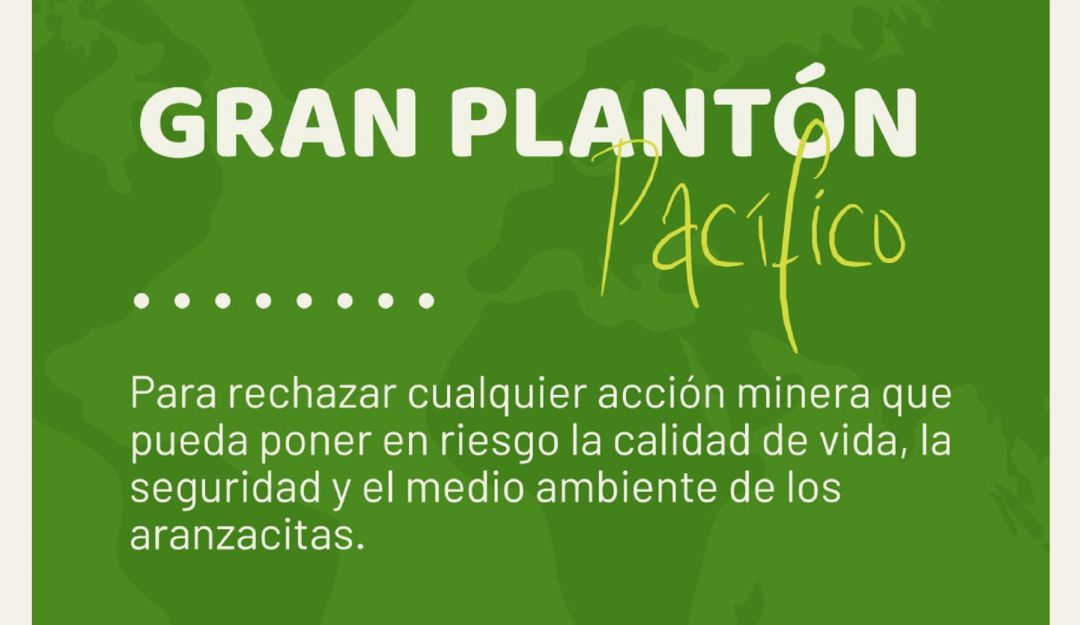 Plantón en Aranzazu para el viernes 23 de julio Plantón en Aranzazu para el viernes 23 de julio