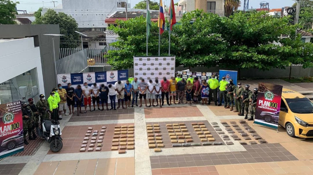 En Cartagena detenidos 17 presuntos integrantes del Clan del Golfo