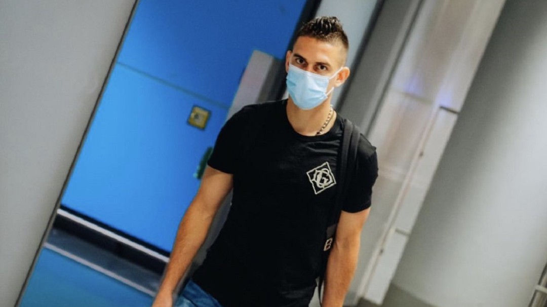 Rafael Santos Borré aterrizó en Fráncfort, su nueva casa