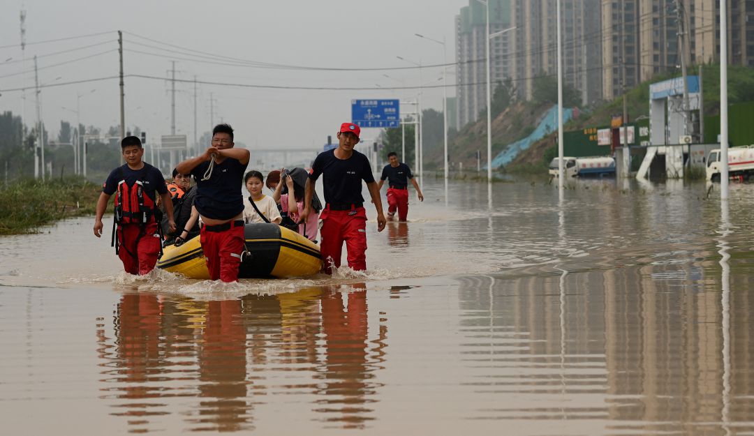 Inundaciones en China Inundaciones en China