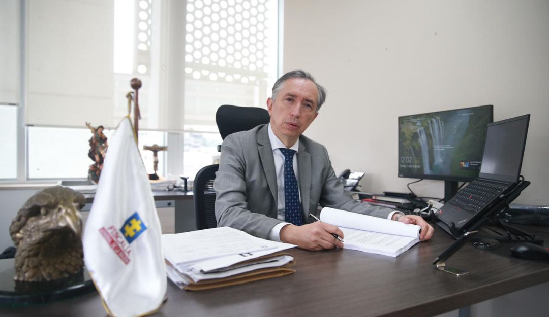 El Fiscal Gabriel Jaimes, Coordinado de la Delegada ante la Corte Suprema de Justicia El Fiscal Gabriel Jaimes, Coordinado de la Delegada ante la Corte Suprema de Justicia