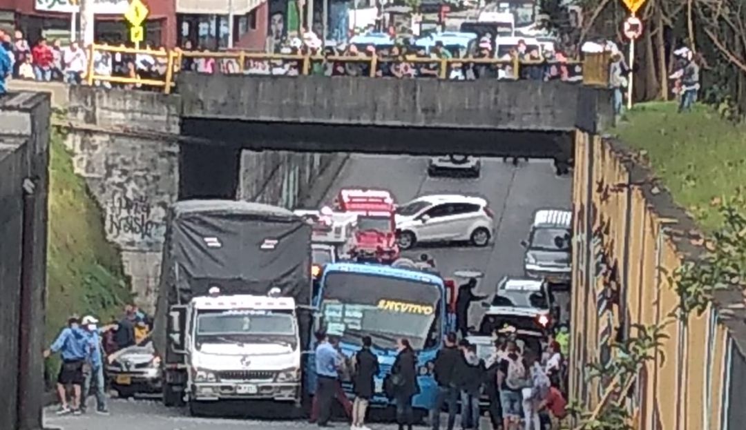Foto: Enviada desde la Defensa Civil de Caldas. Foto: Enviada desde la Defensa Civil de Caldas.