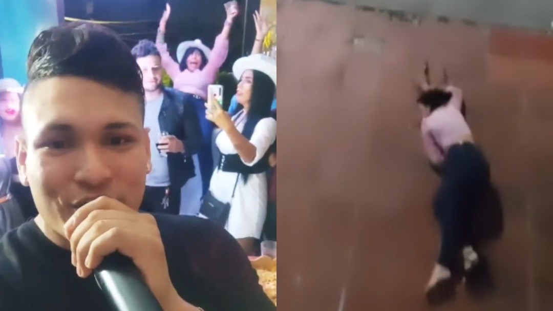 Video: Mujer cae de segundo piso durante fiesta en Barranquilla
