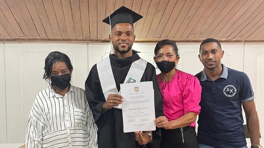 "Cuando recibí el diploma sentí como si hubiera hecho un gol de chilena"