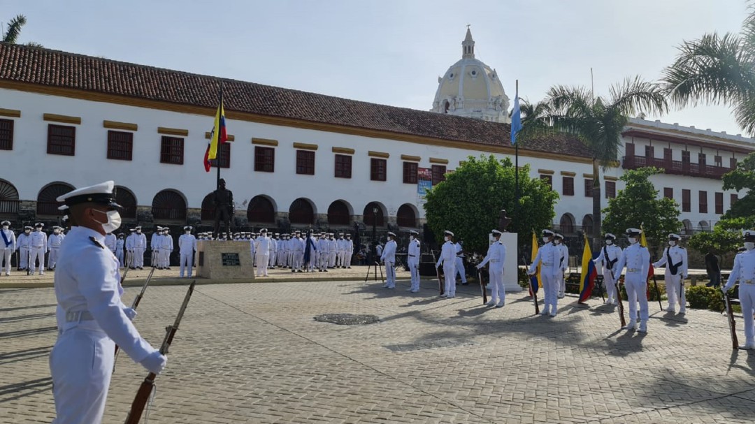 Armada Nacional conmemoró en Cartagena sus 198 años de historia