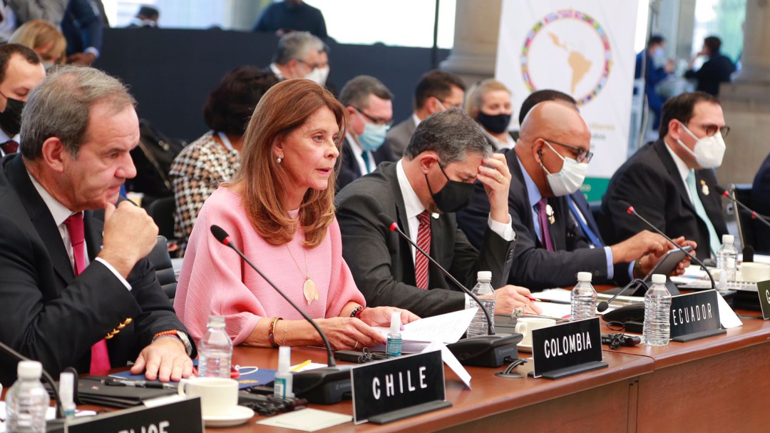 Canciller Ramírez pide unidad regional para enfrentar retos pospandemia