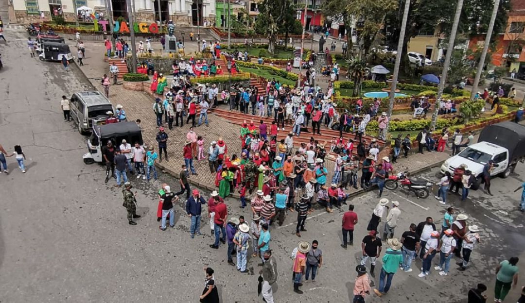 Las pruebas para las personas no han podido ingresar al pueblo vía aérea por la mala calidad del clima. Las pruebas para las personas no han podido ingresar al pueblo vía aérea por la mala calidad del clima.