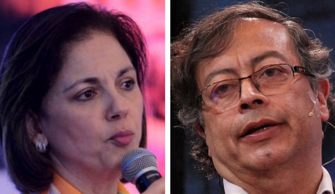 Senadores María del Rosario Guerra (Izquierda) y Gustavo Petro (Derecha). Senadores María del Rosario Guerra (Izquierda) y Gustavo Petro (Derecha).