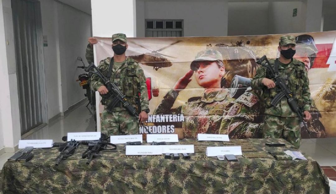 Incautación de armas Incautación de armas