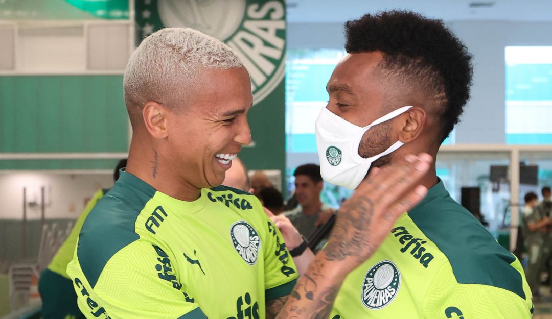 Deyverson y Miguel Borja en Palmeiras 2021 Deyverson y Miguel Borja en Palmeiras 2021