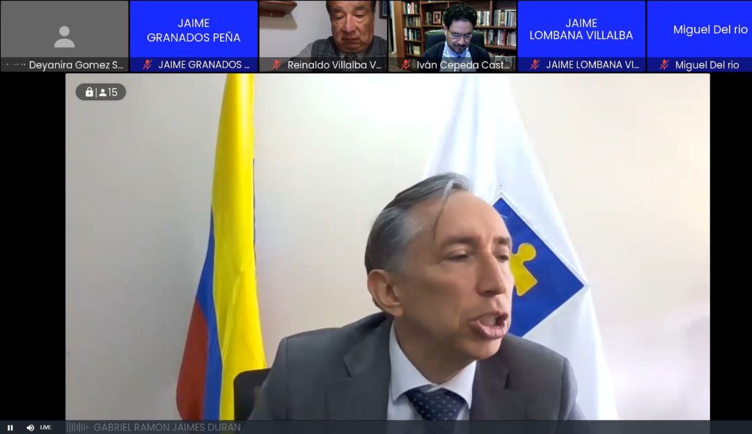 El Fiscal Gabriel Jaimes, coordinador Delegado ante la Corte Suprema, pidió la preclusión de la investigación en favor del expresidente Álvaro Uribe El Fiscal Gabriel Jaimes, coordinador Delegado ante la Corte Suprema, pidió la preclusión de la investigación en favor del expresidente Álvaro Uribe