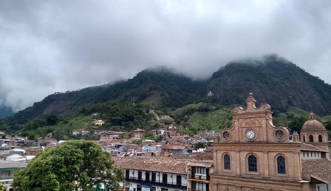 Panorámica de Riosucio, Caldas. Panorámica de Riosucio, Caldas.