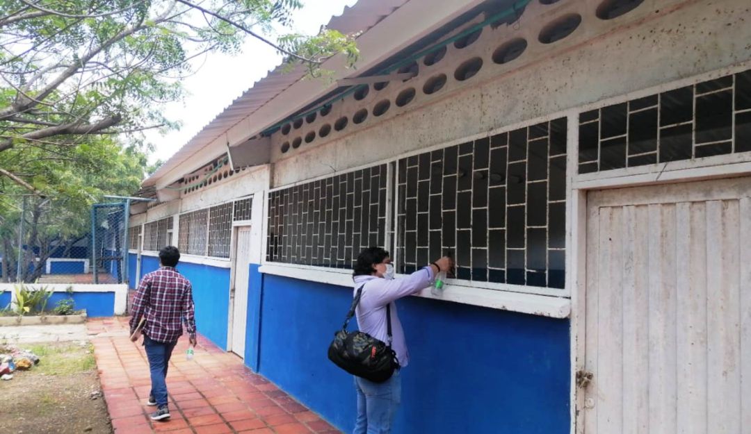 Se entró a evaluar las condiciones de los planteles educativos, para revisar los alcances ante un eventual regreso a clases Se entró a evaluar las condiciones de los planteles educativos, para revisar los alcances ante un eventual regreso a clases