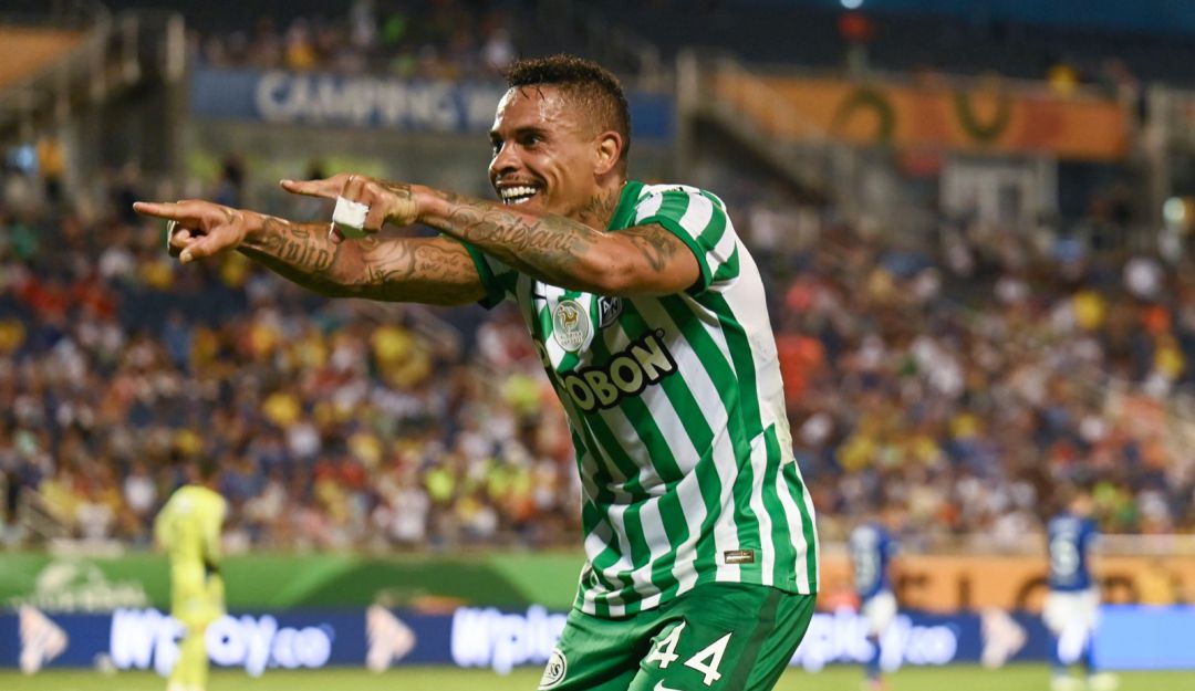 Jonathan Alvez con Atlético Nacional ante Millonarios en la Florida Cup Jonathan Alvez con Atlético Nacional ante Millonarios en la Florida Cup