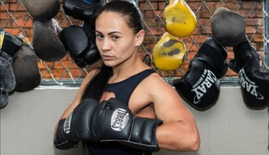 Boxeadora Jenny Arias. Boxeadora Jenny Arias.