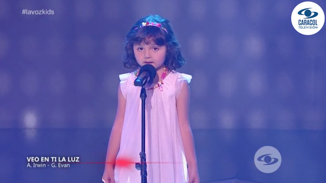 Agatha, la niña de 5 años que se robó los aplausos de 'La Voz Kids'