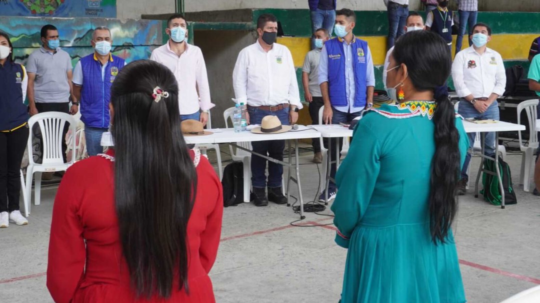 Autoridades de Risaralda reforzarán diálogos sobre vacunación con indígenas