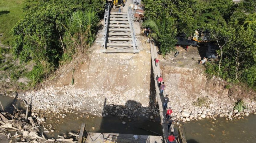 Avanza en un 40% el puente que habilitará el paso entre Boyacá y Arauca