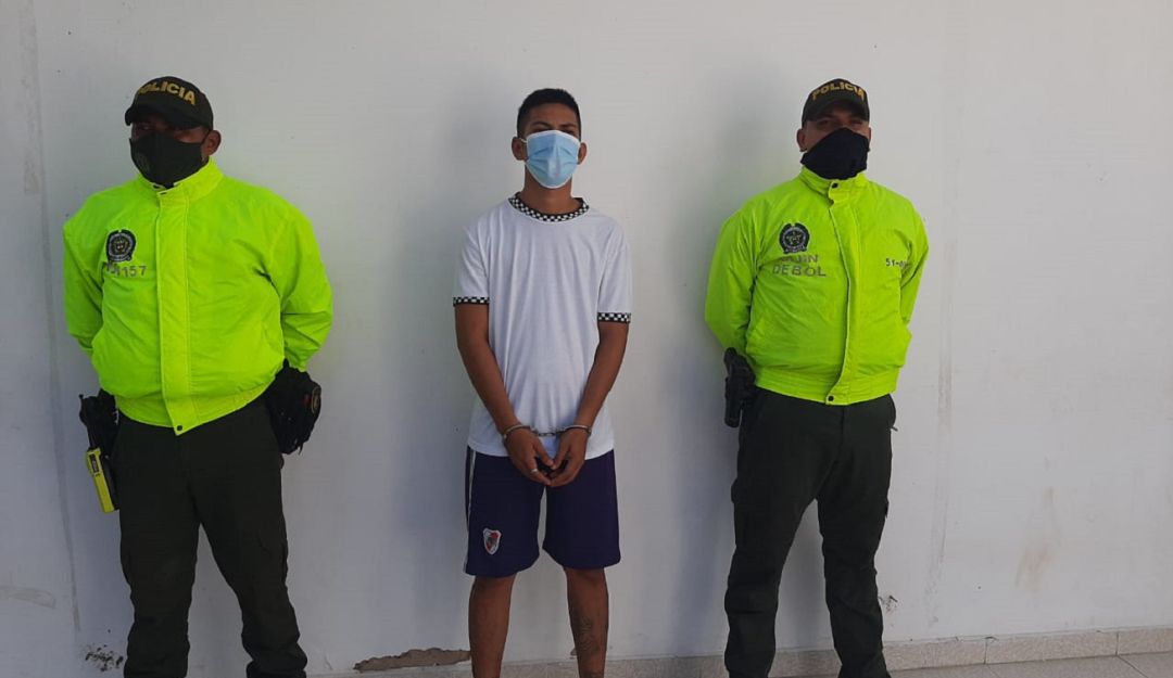 Presuntamente está involucrado en el homicidio del adolescente Maicol Andrés Ramos Reyes en hechos que se presentaron el 17 de abril Presuntamente está involucrado en el homicidio del adolescente Maicol Andrés Ramos Reyes en hechos que se presentaron el 17 de abril